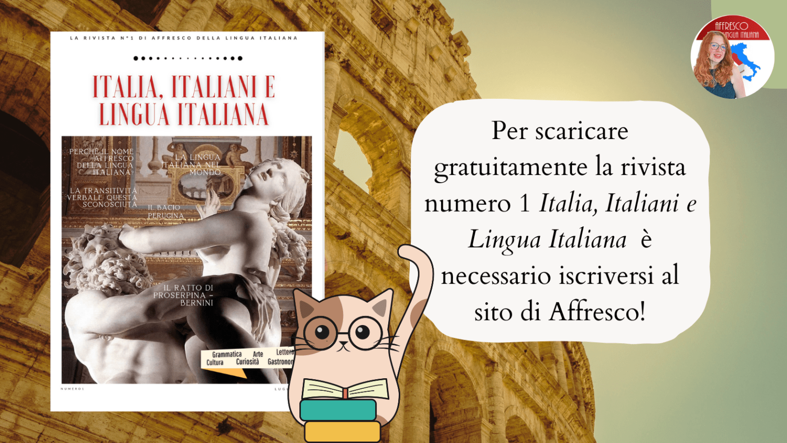 Scarica gratuitamente la rivista Italia, Italiani e Lingua italiana! Iscriviti al sito alla fine della pagina!