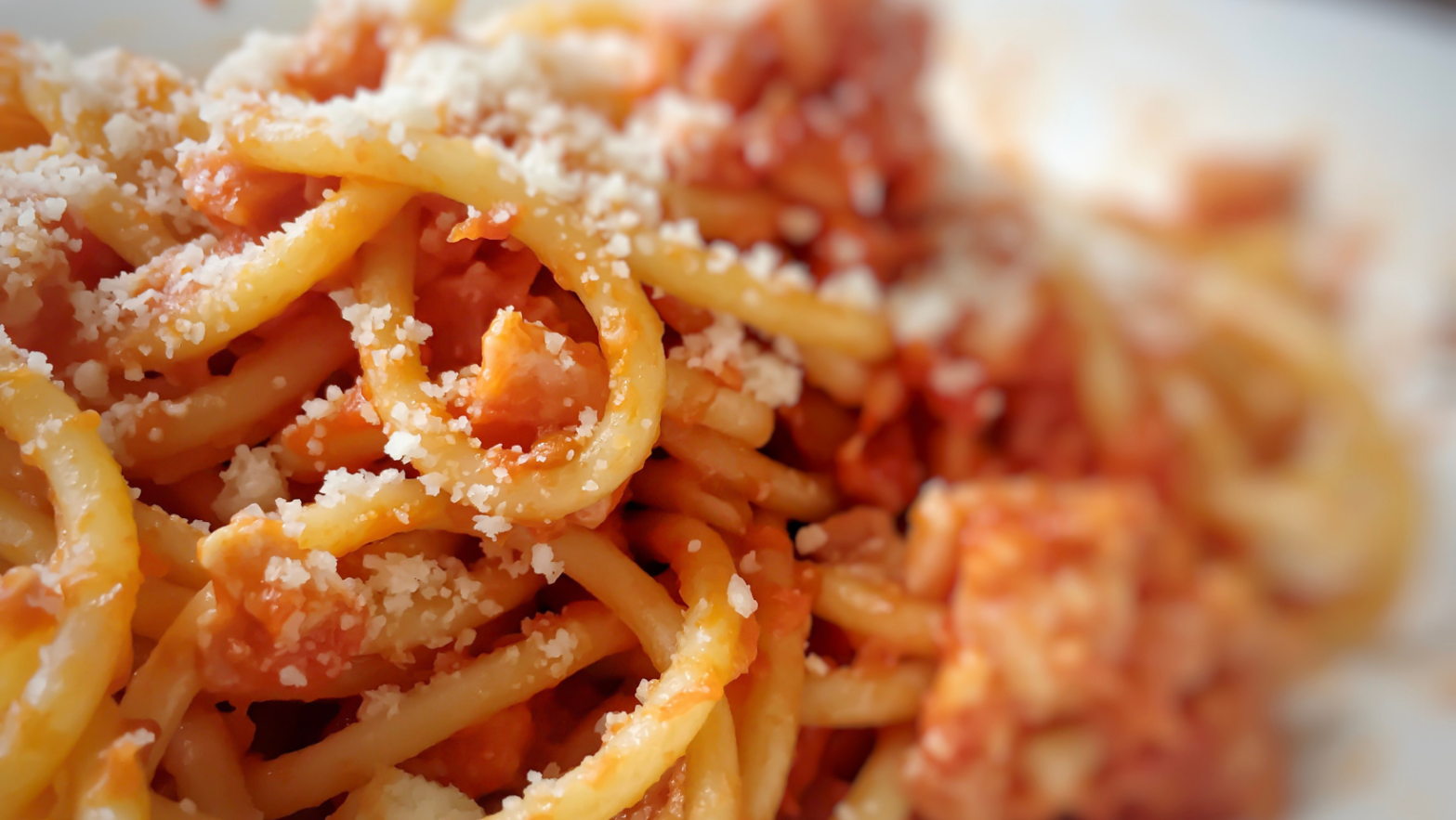 La ricetta degli spaghetti all’amatriciana